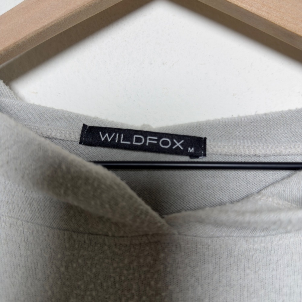 Wildfox Women Hoodie Medium Gray Shopping Is My Cardio Graphic Sweatshirt - Picture 2 of 12